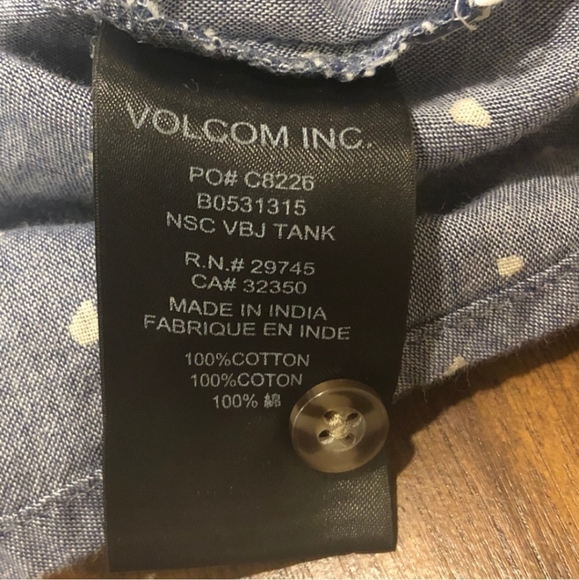 Volcom Racerback Tank Size M - Picture 5 of 5